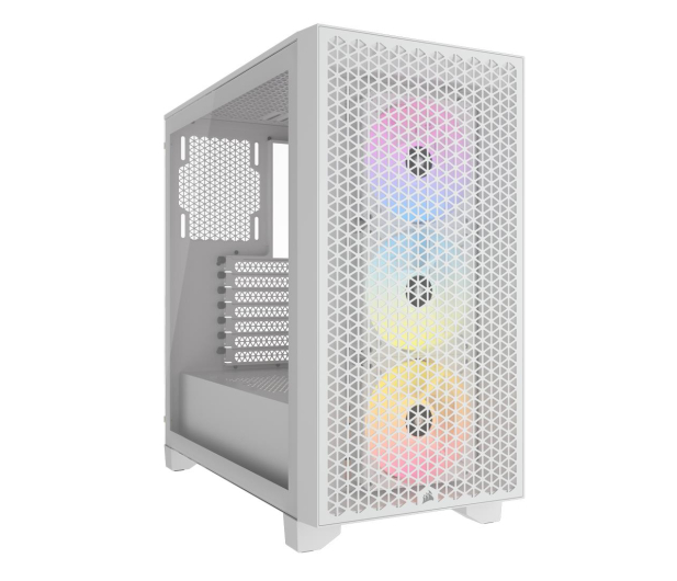 CORSAIR Obudowa 3000D Airflow RGB TG Mid-Tower Biała CC-9011256-WW - 1150141 - zdjęcie